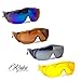 Rodeo M3 Fit Over Prescription Rx No Blind-spot Driver Day & Night Wrap Around Sun Glasses (Slate)