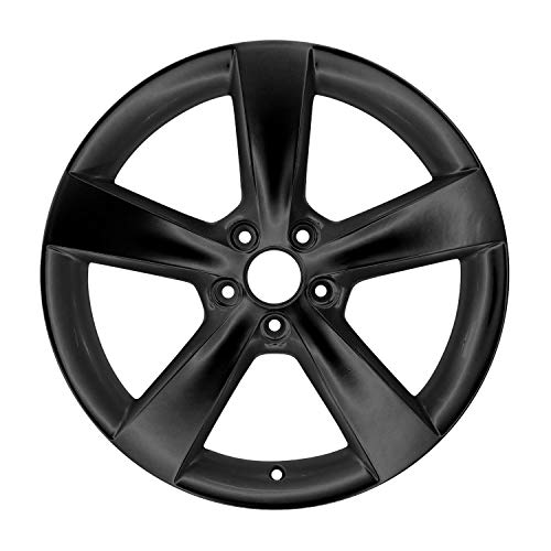Multiple Manufactures ALY02479U45N Black Wheel with Painted and Meets All Federal Motor Safety Standards (18 x 7.5 inches /5 x 110 mm, 46 mm Offset)