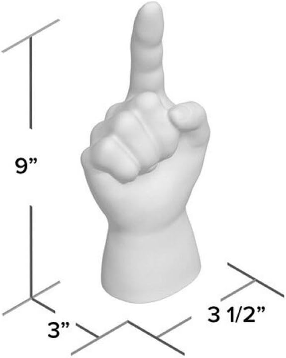 Interior Illusions Middle Finger Tabletop Decoration: Home & Kitchen