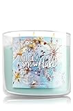 Bath & Body Works Candle 3 Wick 2015 Vanilla Snowflake