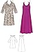 Kwik Sew K3710 Dresses Sewing Pattern, Size 1X-2X-3X-4X