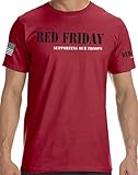 RED Friday T- Shirt / Proud Supporter of Wounded Warrior Project WWP Rft1776