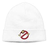 DETO Men's&Women's Ghostbusters Patch Beanie TravellingWhite Cap