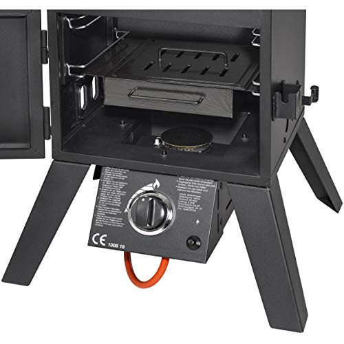 Gasgrill "Portland XL" von El Fuego® Räuchergrill, Smoker, Grill, BBQ, Barbecue, AY 3172 – Bild 7