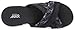 Skechers Performance Women's On The Go 400 Tropical Flip Flop, Black/White Tropical, 7 M US