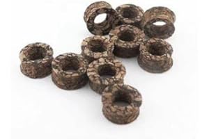 SEAEAGLES 16-27 Air Idle Mixture Screw Cork Gaskets Replacemet for Holley QFT AED CCS Idle Mixture Screws 26-110-10 Compatible with Holley 2300 4150 4160 4500 2&4bbl Carburetors (20Gaskets)