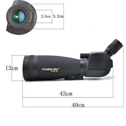 Visionking Spotting Scope 30-90x100SS Large Ocular