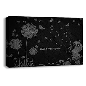NWT Canvas Wall Art Sports Abstract Black Painting...