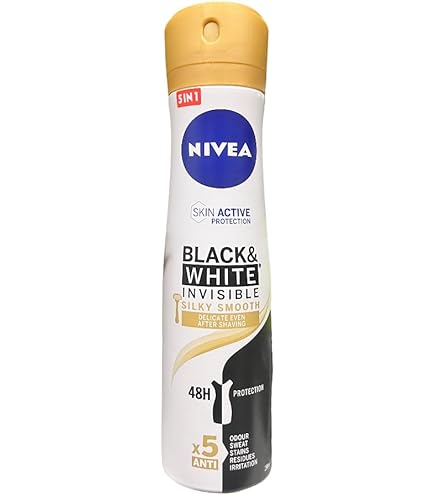 Amazon.com : NIVEA Black & White Fresh Invisible Antiperspirant