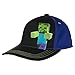 JINX Minecraft Zombie Stretch-Fit Baseball Hat (Purple, Youth Fit)