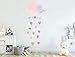 Cloud Wall Decals Heart Wall Decals Removable Peel and Stick Nursery Wall Decal Baby Kids Room Wall Decor