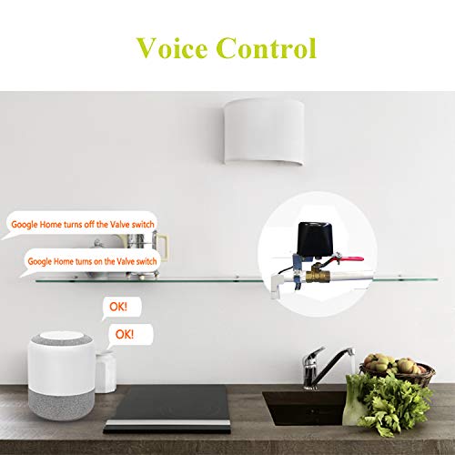 Smart WiFi Water Valve,Xenon WiFi Water Valve Compatible with iOS