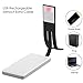 Book Lights, SOONHUA LED eBook Reading Lights USB Rechargeable with Clip Bookmark and 2-Grade Adjustable Brightness Reading Lamp