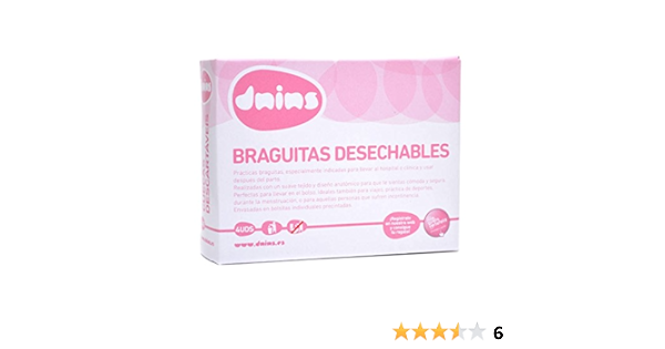 Dnins 4030 - Braguitas desechables de papel: Amazon.es: Bebé