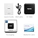 HooToo TripMate Elite Travel Wireless Router, 6000 mAh External Battery Pack, Dual USB Port, AC Charger, Wi-Fi Media Sharing for Flash Drive & Hard Disk Storage, Mini Travel Router