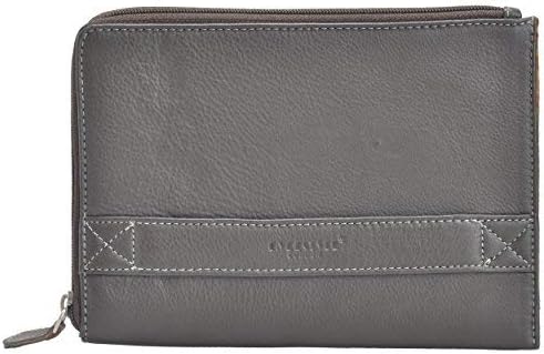 HYDESTYLE Pratico Zipped Grained Leather iPad Mini Case GC0200 Black