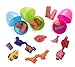 Prextex Jumbo Surprise Easter Eggs Filled with Clay Dough and 3D Dinosaur Toys Shapes Fun Dough Eggs