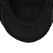VOBOOM Ivy caps Herringbone Cotton Flat caps Light Newsboy caps Cabbie Hat (Black)