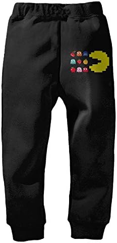 BBkyo Pac Man Characters Performance Sweatpants For Kids Black