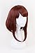 Xingwang Queen Anime Cosplay Wig Short Brown Bob Christmas Party Wigs with free Cap