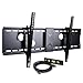 VideoSecu Black Tilting Adjustable Wall Mount for Sharp 60 70 80 inch LC-60C8470U LC-60C6400U LC-70C8470U LC-70C6400U LC-80LE633U LC-80LE632U LC-70LE650 LC-60LE757U LC-60LE650 LC-60LE550 LC-80LE650 LC-50LE650 LC-40LE550 LC-42LB150U LC-50LB150U LC-60LE450U LC-50LE442U LC-50LE650U LC-60LE650U LC-70LE650U LC-80LE650U TV Bonus 7 ft HDMI Cable and Bubble Level MP502B 3KR