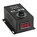 DC Speed Controller, DROK DC 6-90V 15A DC Motor Controller, Universal 0.01-1000W 16kHz PWM Stepless Brushed Motor Control, Variable Speed Control Generator Kit with Output Voltage LED Display
