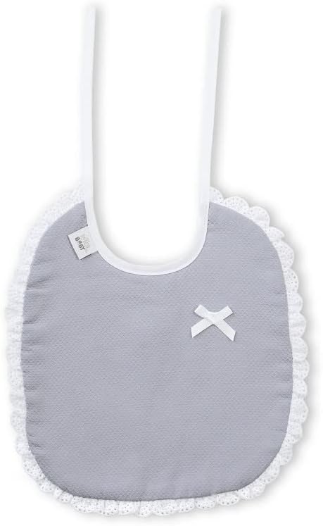 Pack 2 Baberos lacito en azul y gris