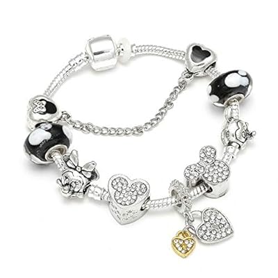 MIADEAL Mickey Mouse Charm Bracelet DIY Pandora Bahrain