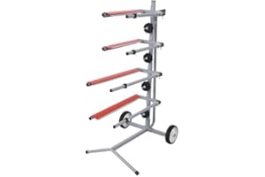 HMKJHL Global Mobile Tree Style Masking Paper Machine Station, Stand Holds Multiple Rolls