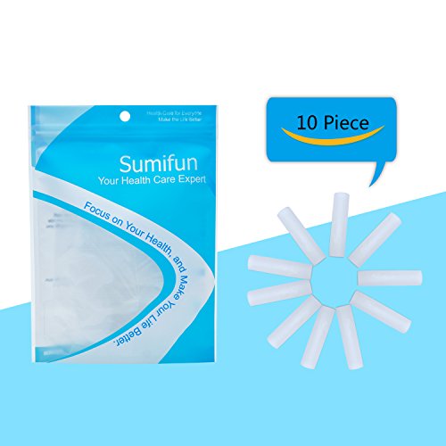 Finger Sleeve Protector (10 Pcs) Silicone Thumb Protector Finger Cots Great for Trigger Finger for Arthritis Basketball Mallet - Thumbnail 6