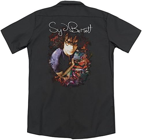 Syd Barrett - Madcap Syd - Dickies Work Shirt - Back Print - XL