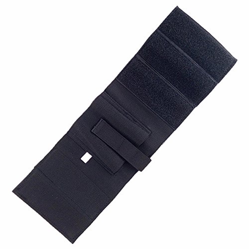Concealed Tactical Gun Holster Stealth Elastic Wrap Carry Pistol Leg Holster Open Top Hook & Loop Secure Strap Hidden Pistol Holster fit Glock 1911 USP M92 P220 22s 25s 380s 9mms 40s and 45s Handguns - Thumbnail 4