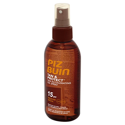 Piz Buin Tan And Protect Tan Accelerating Oil Spray Spf15 150ml