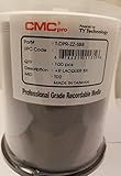 CMC Pro Powered by TY Technology DVD+R 8X Silver Lacquer 100 Pieces Spindle