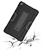 Galaxy Tab A 8.0 Case 2019, Bingcok Heavy Duty Rugged Full-Body Hybrid Shockproof Drop Protection Cover with Kickstand for Samsung Galaxy Tab A 8.0 2019 Model SM-T290 /SM- T295 (2-Black)