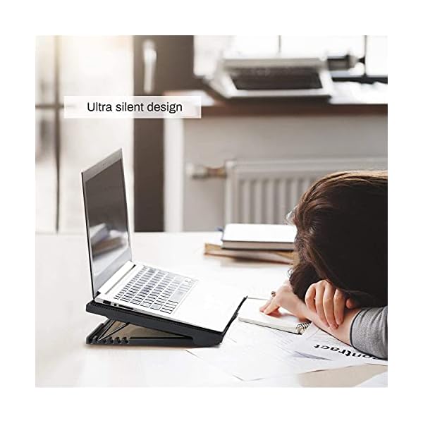 MVPower-Laptop-Cooling-Pad-with-5-Fans-Adjustable-Stands-Ultra-Portable-Light-Weight-with-2-USB-ports-blue-LED-Suitable-for-12-17-inches-Laptop MVPower Laptop Cooling Pad with 5 Fans Adjustable Stands Ultra-Portable Light Weight with 2 USB ports, blue LED…