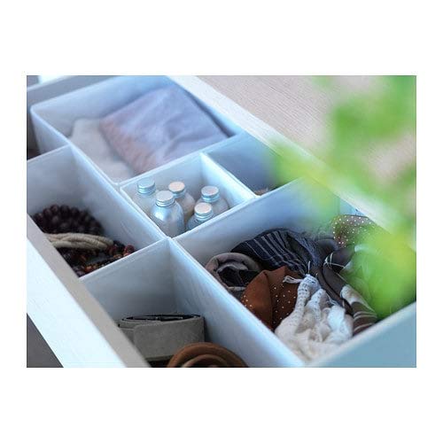 Ikea Set Of 6 Boxes Organiser Keep Your Drawers Tidy White
