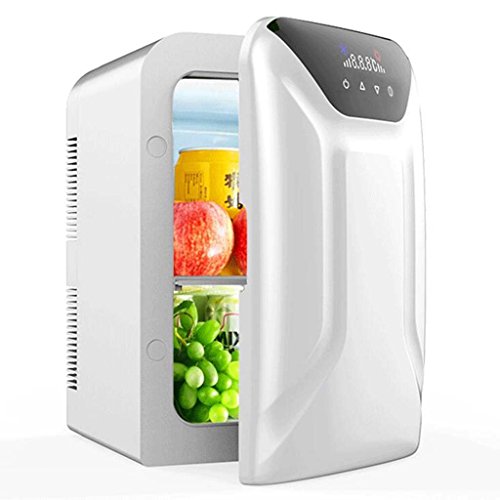 Click Here to See More Images Car refrigerator Single door 16L White Portable handle 12V car/220V home Refrigerated/Frozen / Heated Household small refrigerator Dormitory mini fridge Small freezer 353044cm