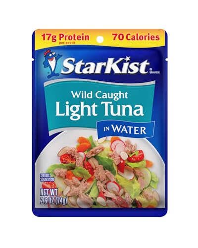 STARKIST CHUNK LIGHT TUNA IN WATER, 2.6 OUNCE (PACK OF 10)