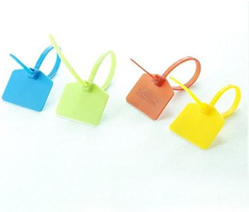 Easy Mark 4160mm Nylon Cable Ties Tag Labels Plastic 100pcs/lot Security Wire