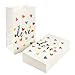 BLUE PANDA 36 Pack Rainbow Heart Valentine Party Favor Bags - Goodie Bags for Treats and Candy, Perfect for Valentine's Day Classroom Parties, Kids, Coworkers