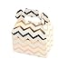 Andaz Press Rose Gold Copper Foil Gable Boxes With Handle, Chevron, Polka Dots and Striped, 36-Pack, 4 x 2.5 x 4.75-Inch Small Favor Boxes for Wedding, Bridal Shower, Baby Shower, Kids Birthday Party