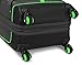 High Sierra Alameda 2Pc Spinner Set, Mercury/Black/Lime, One Size
