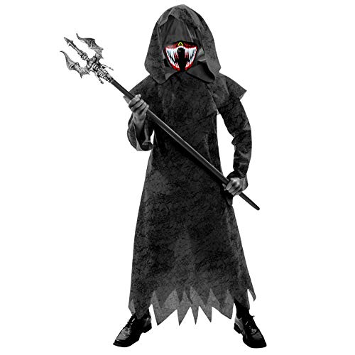 Morph Light up Grim Reaper Costume Boys Kids, Halloween Costumes For Boys, Kids Grim Reaper Costume, Boys Halloween Costume One Size