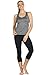 icyzone Workout Tank Tops for Women - Racerback Athletic Yoga Tops, Running Exercise Gym Shirts(Pack of 3)(XL, Charcoal/Lavender/Peach)