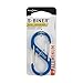 Nite Ize Size-3 S-Biner Dual Carabiner, Aluminum, Blue