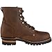 Skechers USA Men's Cascades Logger Boot,Dark Brown,7.5 M US