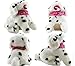 Haktoys Flip Over Puppy | Battery Operated Somersaulting, Walking, Sitting, Mechanical Barking Electronic Plush Cute Animal Dalmatian Dog | 7″ Tall, Safe & Durable | Gift Toy for Toddlers, Kids & Petsthumb 3