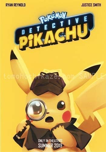 キャラクターポスター 映画ポスター ポケモン 名探偵ピカチュウ Detective Pikachu 4 ポスター A3サイズ 42x30cm ホーム キッチン Amazon Co Jp