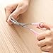 2PCS Eyebrow Trimmer Scissors With Comb Lady Woman Men Hair Removal Grooming Shaping